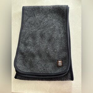 Roots Charcoal Men's Fleece Scarf R Tech